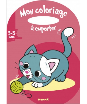 Mon Coloriage A Emporter 3/5Ans Chat