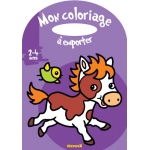 Mon Coloriage A Emporter 2/4Ans Poney