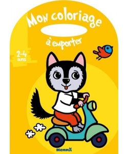 Coloriage Emporter (Loup) Hemma