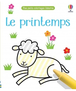 Printemps - Mes Petits Coloria Usborne