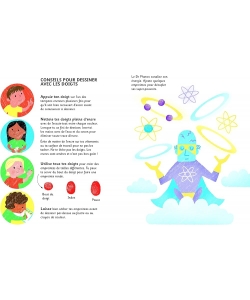 Dessine Doigts... Super-Heros Usborne