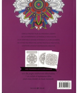 Mandalas - Originels 100 Mandalas A Colorier
