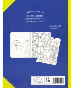 Harmonie Les Petits Cahiers-Messages Feel Good 100 Dessins A Colorier