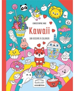 Kawaii - 100 Dessins A Colorie Solar