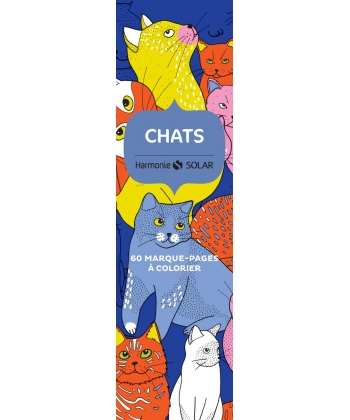 60 Marque-Pages - Chats Solar