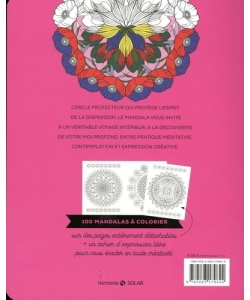 Mandalas Fleurs 100 Mandalas A Colorier