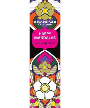 Marque Page Happy Mandalas Solar
