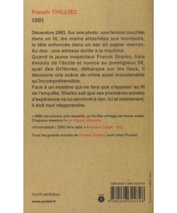 Franck Thilliez 1991