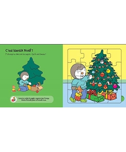 T Choupi Mon Livre Puzzle De Noel (5 Puzzles De 16 Pieces)