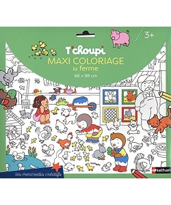Tc Maxi Coloriage Ferme Nathan