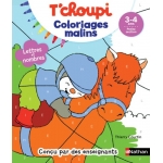 T Choupi Coloriages Malins Ps 3/4Ans - Lettres Et Nombres