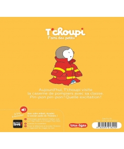 T Choupi Visite La Caserne Des Pompiers