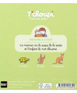 T Choupi Histoire A Deux Voix Ne - Au Zoo