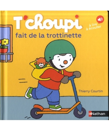 T Choupi Fait De La Trotinnette