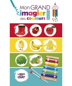 Grand Imagier Des Couleurs Langue Au Chat