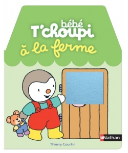Bebe T Choupi 1Ers Livres Cache-Cache Feutrine - A La Ferme