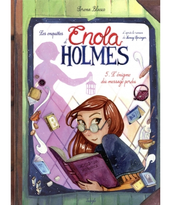 Les Enquetes D Enola Holmes Bd 5-L Enigme Du Message Perdu