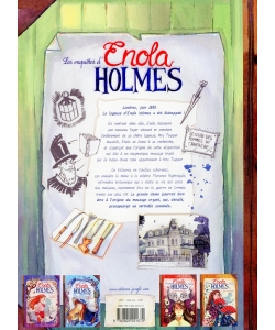 Les Enquetes D Enola Holmes Bd 5-L Enigme Du Message Perdu