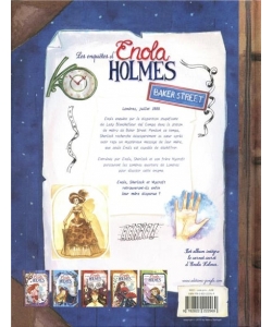 Les Enquetes D Enola Holmes Bd 6-Metro Baker Street