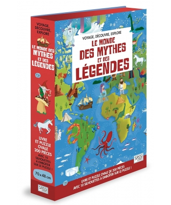 Voyage, découvre, explore - Le monde des mythes et des légendes: 6 ans