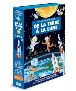 Voyage, découvre, explore - De la terre à la lune: 6 ans