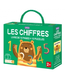 Sassi Les Chiffres Livre De 10 Pages + 10 Puzzles 310988