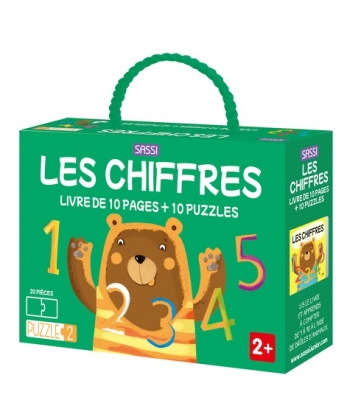 Sassi Les Chiffres Livre De 10 Pages + 10 Puzzles 310988