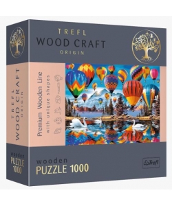 Trefl Wooden Puzzle 1000 Pcs Colorful Balloons Wooden 20143