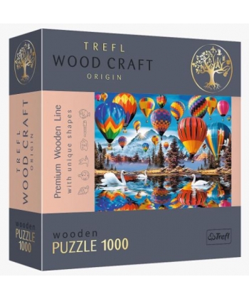 Trefl Wooden Puzzle 1000 Pcs Colorful Balloons Wooden 20143