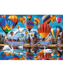Trefl Wooden Puzzle 1000 Pcs Colorful Balloons Wooden 20143