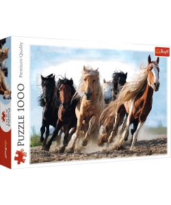 Trefl Puzzle 1000 Pcs Galloping Au Galop 10446