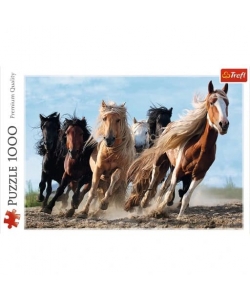 Trefl Puzzle 1000 Pcs Galloping Au Galop 10446