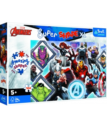 Trefl Puzzle 104 Pcs Avengers 50018