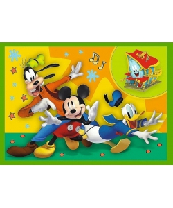 Trefl Puzzle 4 In 1 Mickey 34616