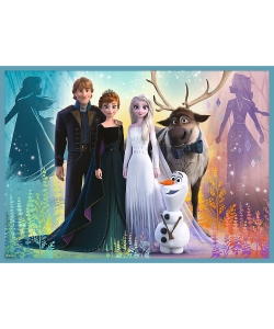 Trefl Puzzle 4 In 1 Frozen 34381