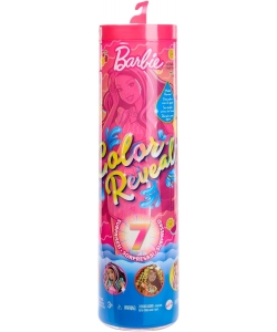 Barbie -Dolls And Accessories, Color Reveal Doll, Scented With Seven Surprises, Including Color Change, Sweet Fruit Series