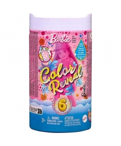 Barbie Color Reveal Sporty Series Chelsea Small Doll with 6 Surprises