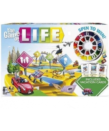 The Game of Life Spin To Win Educational Board Game For Kids 1225682