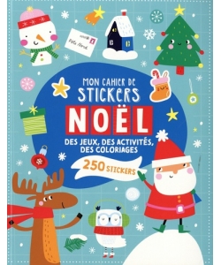 Mon Cahier De Stickers Noel