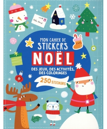 Mon Cahier De Stickers Noel