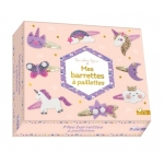 Mes Barrettes A Paillettes Coffret Avec Accessoires La Fabricoterie
