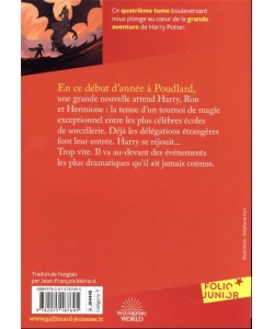 Harry Potter Et La Coupe De Feu