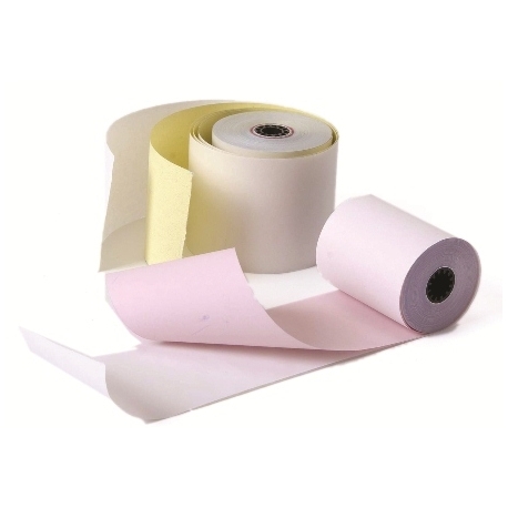 Paper Roll 3 Copies Ncr 75 65Mm (Box Of 75 Rolls)