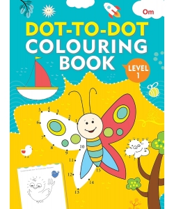 Om Books Dot To Dot Colouring Level 1
