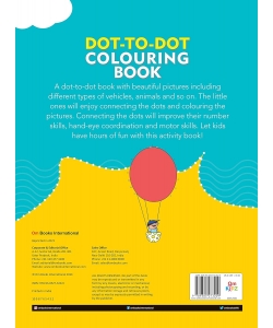 Om Books Dot To Dot Colouring Level 1