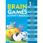 Om Books Brain Games Activity Book 2 (Level 1)