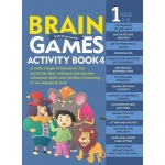 Om Books Brain Games Activity Book 4 (Level 1)