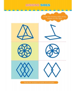 Om Books Brain Games Activity Book 6 (Level 1)