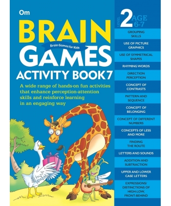 Om Books Brain Games Book 7