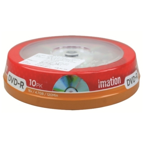 Dvd Imation Recordable - 120Min 16X Bulk 10Pcs